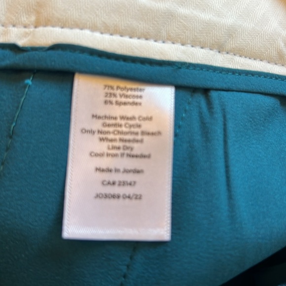 NWT Talbots Hampshire Ankle Pant Size 12 - Picture 7 of 8